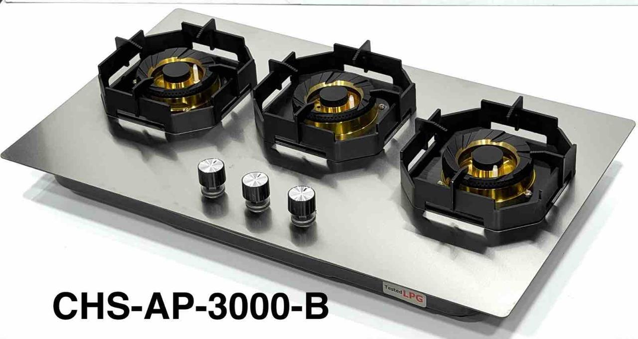 Steel hob CHS-AP-3000-B angled view